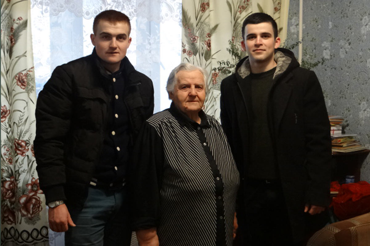 The Cadets of the Faculty of Militia Helped the Elderly People